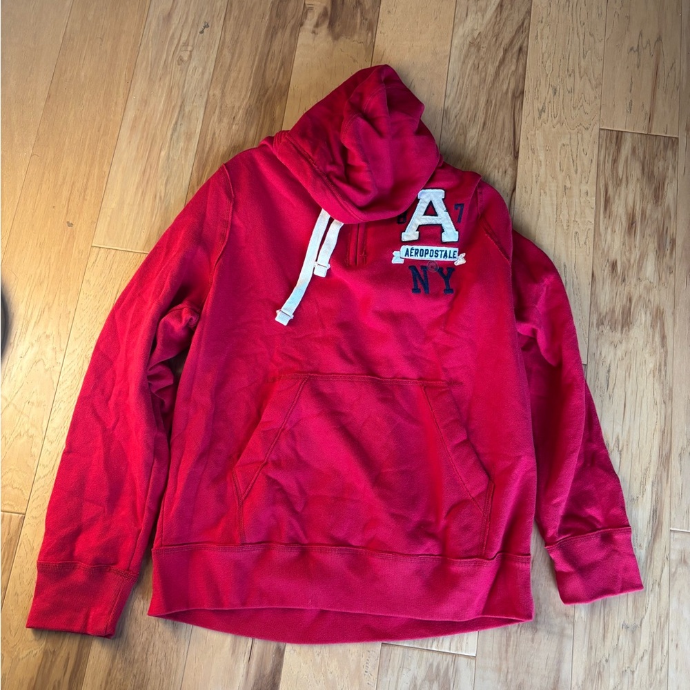 Aeropostale Red Pullover with Logo